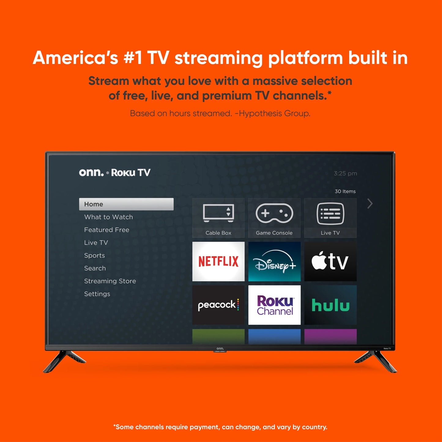 . 70” Class 4K UHD (2160P) LED Roku Smart Television HDR (100012588)